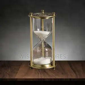 Brass Metal Hourglass Sand Timer