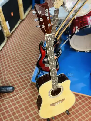 Acoustic 6strings Powered Solid Guitar