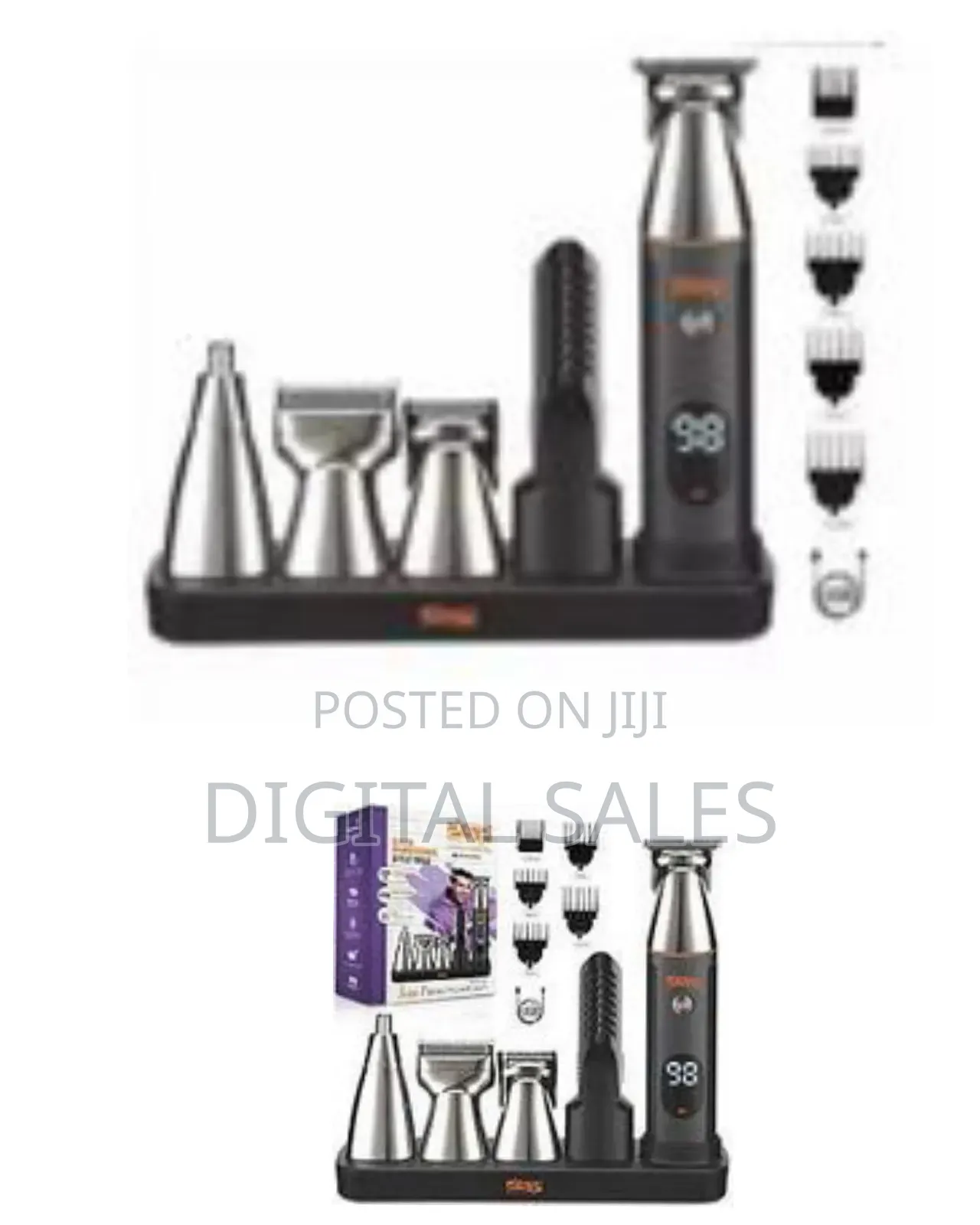 DSP 5-in-1 Professional Rechargeable Ipx6 Beard Trimmer Body Grooming