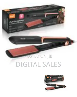 Raf 5 Adjustable Temp Extra-Wide PTC Flat Iron Glazed No Damage