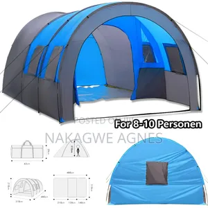 Tunnel Camping Tent (10 People)