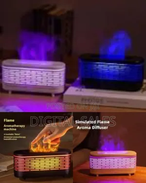 Mini Simulation Flame Ultrasonic Aroma Diffuser Domestic Humidifier