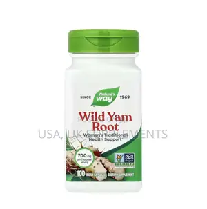 Nature’S Way 700mg Wild Yam Root 100capsules