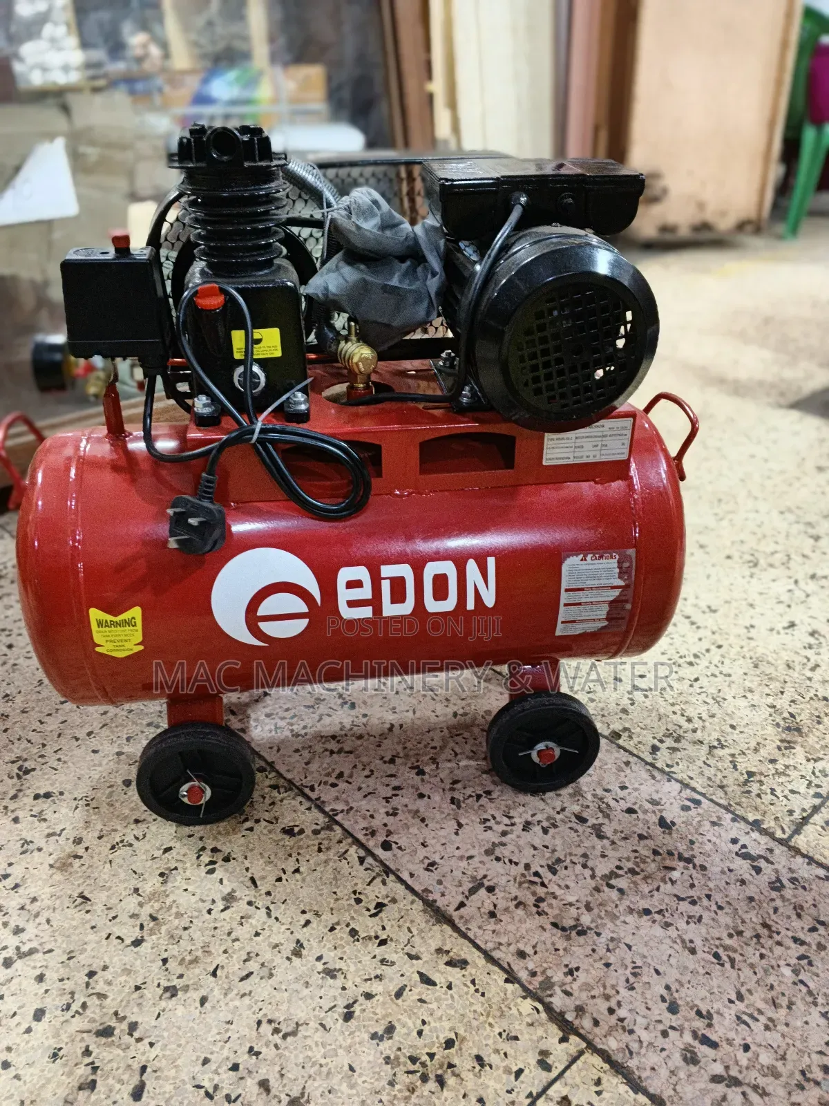 Edon Air Compressor 50litres Belt