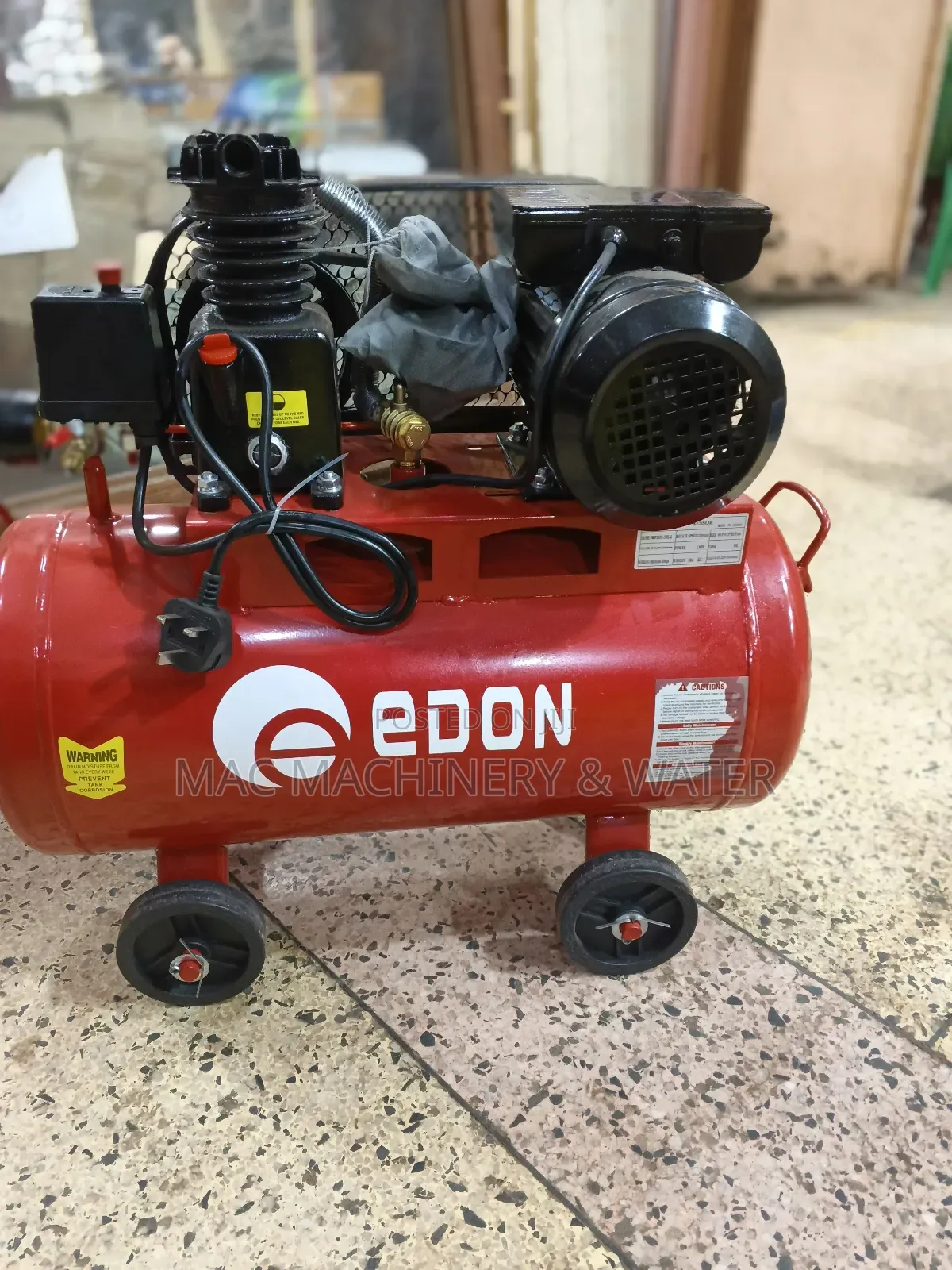 Edon Air Compressor 50litres Belt