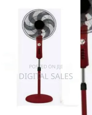 Digiwave Dwwf4004 16 Inch Stand Fan With Remote Control 50w 5 Blade