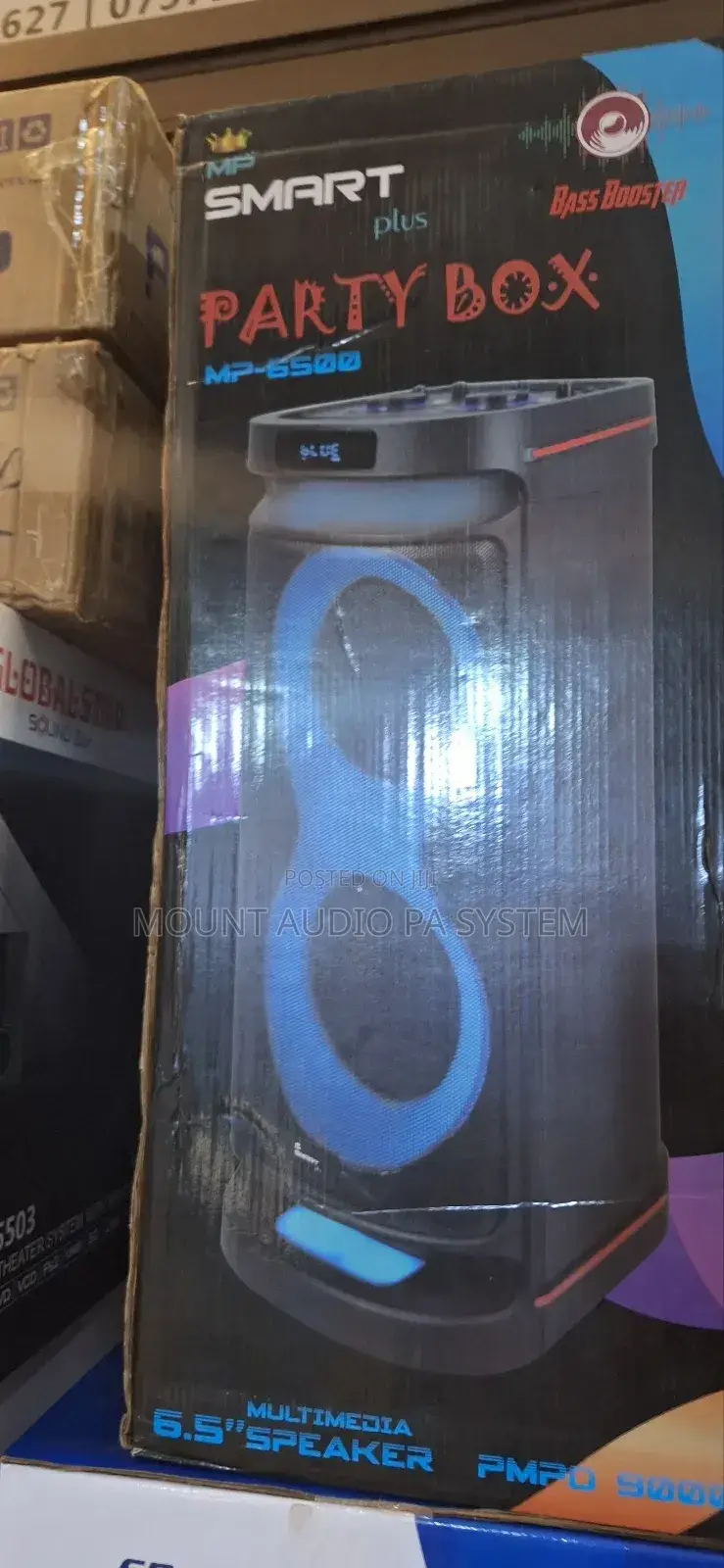 Smart Plus Recheagable Speaker Mp 6500