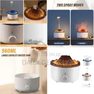 Sonifer Volcano Aromatherapy Diffuser, 560ml Water Tank Volcano