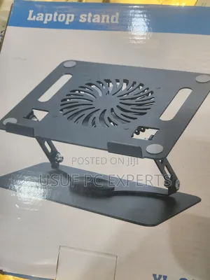 Metal Laptop Stand With Fan