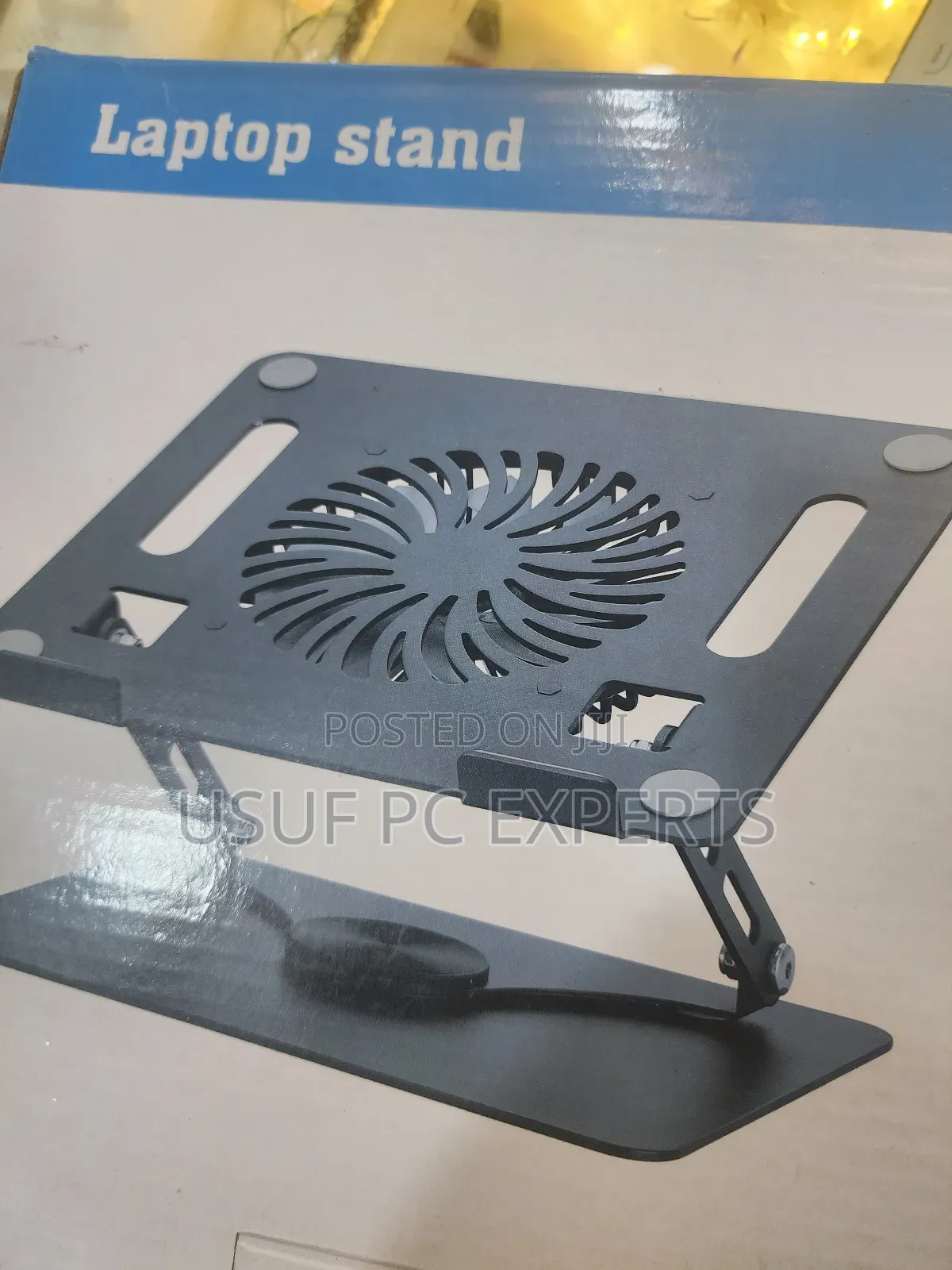 Metal Laptop Stand With Fan