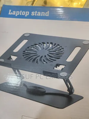 Metal Laptop Stand With Fan