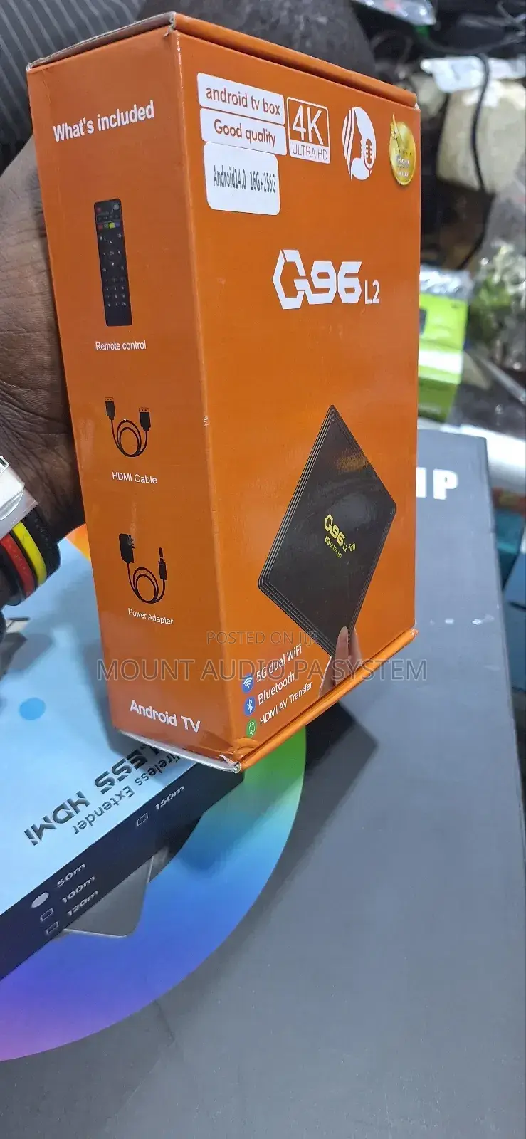 G96 L2 Android Tv Box 5g