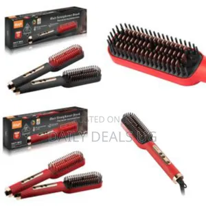 Raf High Temperature Electric Hot Hair Curling Comb Hair Straightener