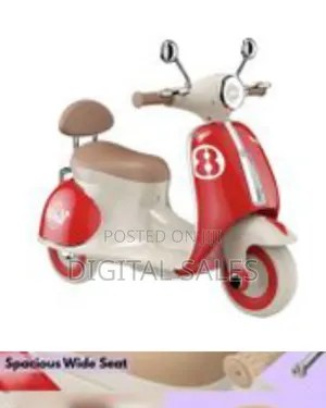 Creations Vintage Rechargeable Battery Operated Ride-on Scooter