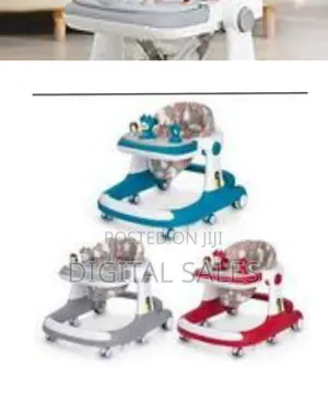 Baby Walker With Wheels,3 in 1 Learning Walker, Seat or Push Behind, I