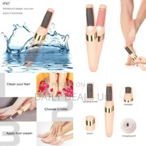 Electric Foot Callus Remover, Rechargeable Portable Electronic Foot