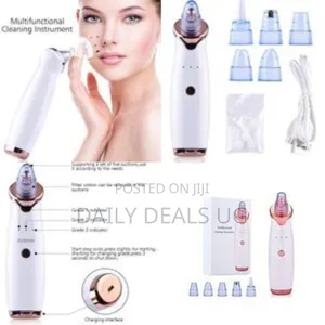 Electric Facial 5 in 1 Blackhead Remover Skin Care Pore Vacuum Acne