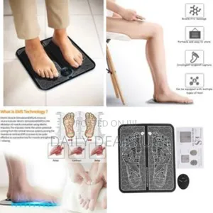 Ems Foot Massager Battery Powered Electric Foot Stimulator Massager