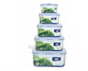 Airtight Food Storage Containers 5 Piece With Lids
