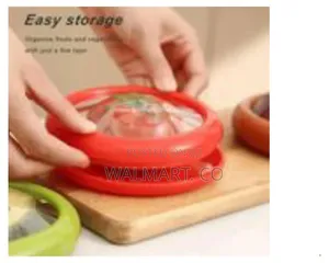 4 PCS Silicone Fruit and Vegetable Storage Containers