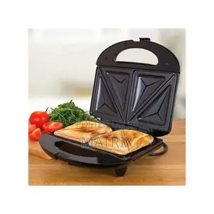 Electric 2 Slice Sandwich Toaster Maker -Blac