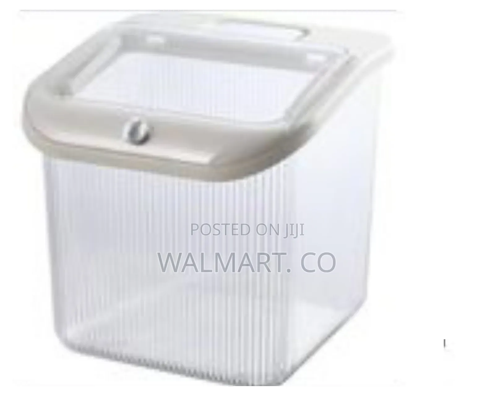 10l Dry Food Dispenser Container Flip Transparent Grain Container