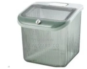 10l Dry Food Dispenser Container Flip Transparent Grain Container