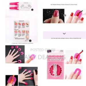 26pcs Polish Stencil Barrier W/ French 32 French Tip Strips / Reusable