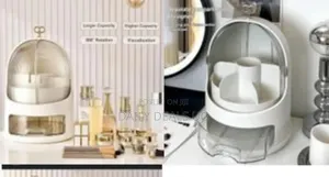 Makeup Organizer,360 Degree Rotating Cosmetics Display Case