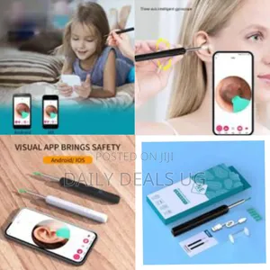 1piece of Portable Electric Borescope Luminous Visible Ear Wax Removal