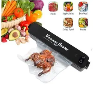 Vacuum Sealing Machine Automatic Sealing System - Black