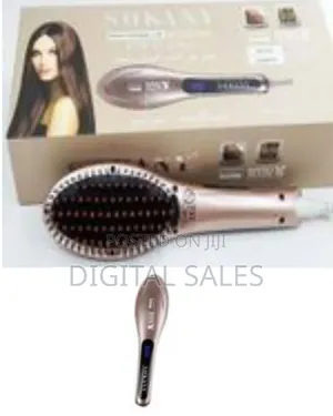 Sokany Professional LCD Vibration Hair Straightener E