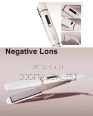 Winning Star Ceramic Hair Flat Iron 2 in 1 Fast Straight Curling