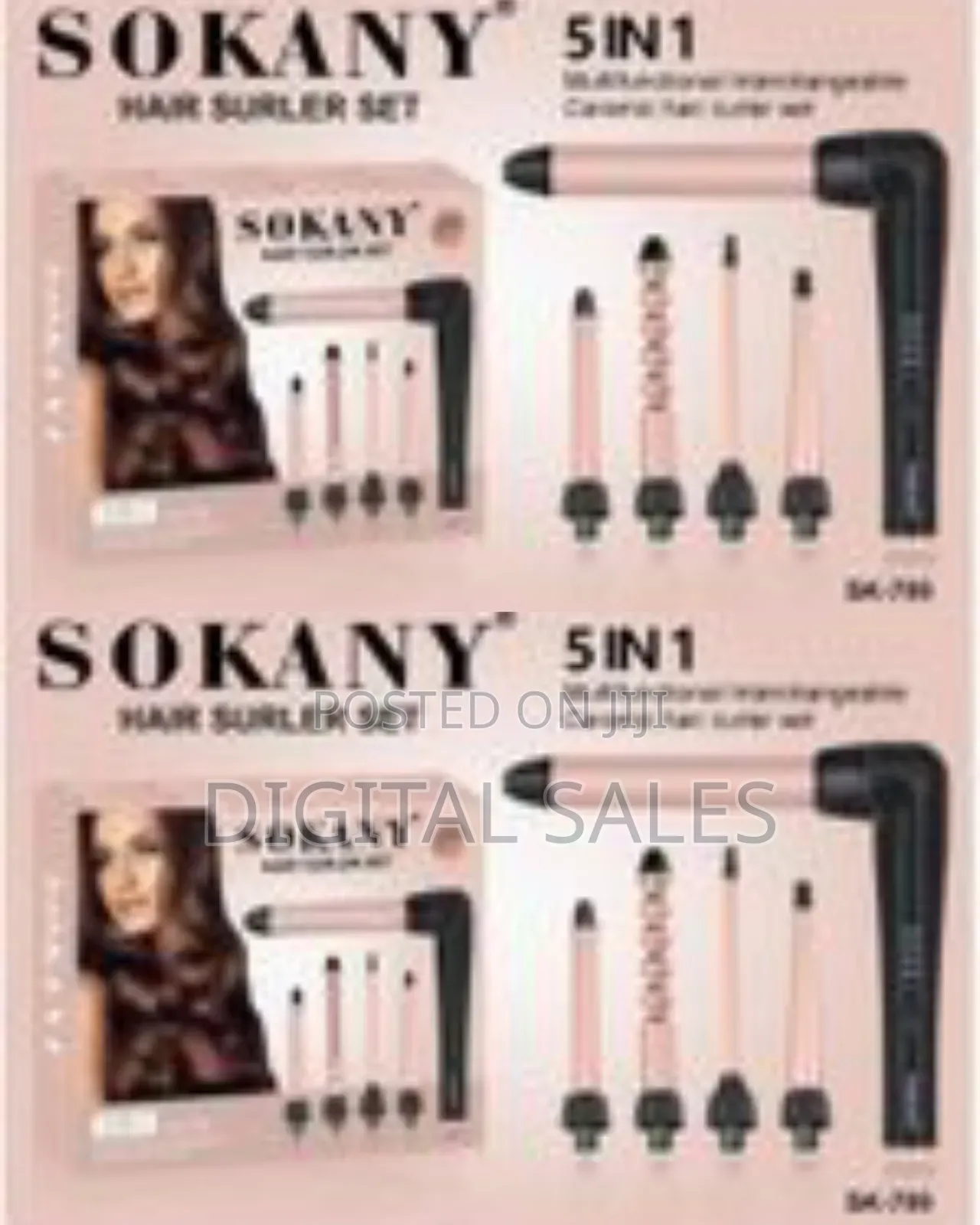 Sokany 5 in 1 Professional Multifunctional Interchangeable Ceramic