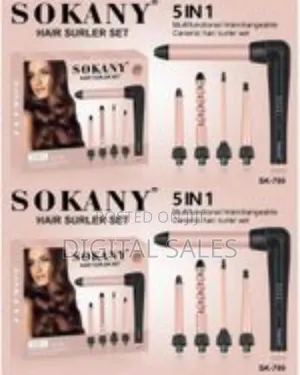 Sokany 5 in 1 Professional Multifunctional Interchangeable Ceramic