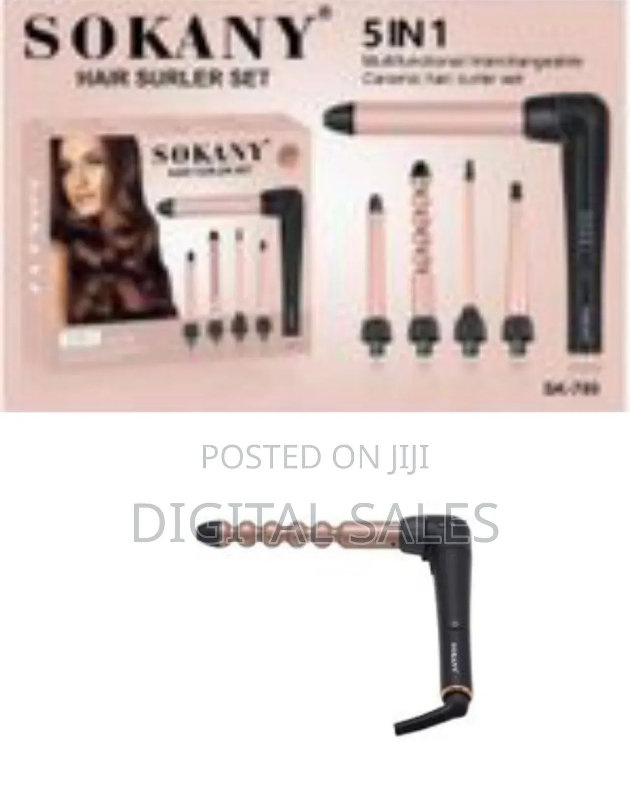 Sokany 5 in 1 Professional Multifunctional Interchangeable Ceramic
