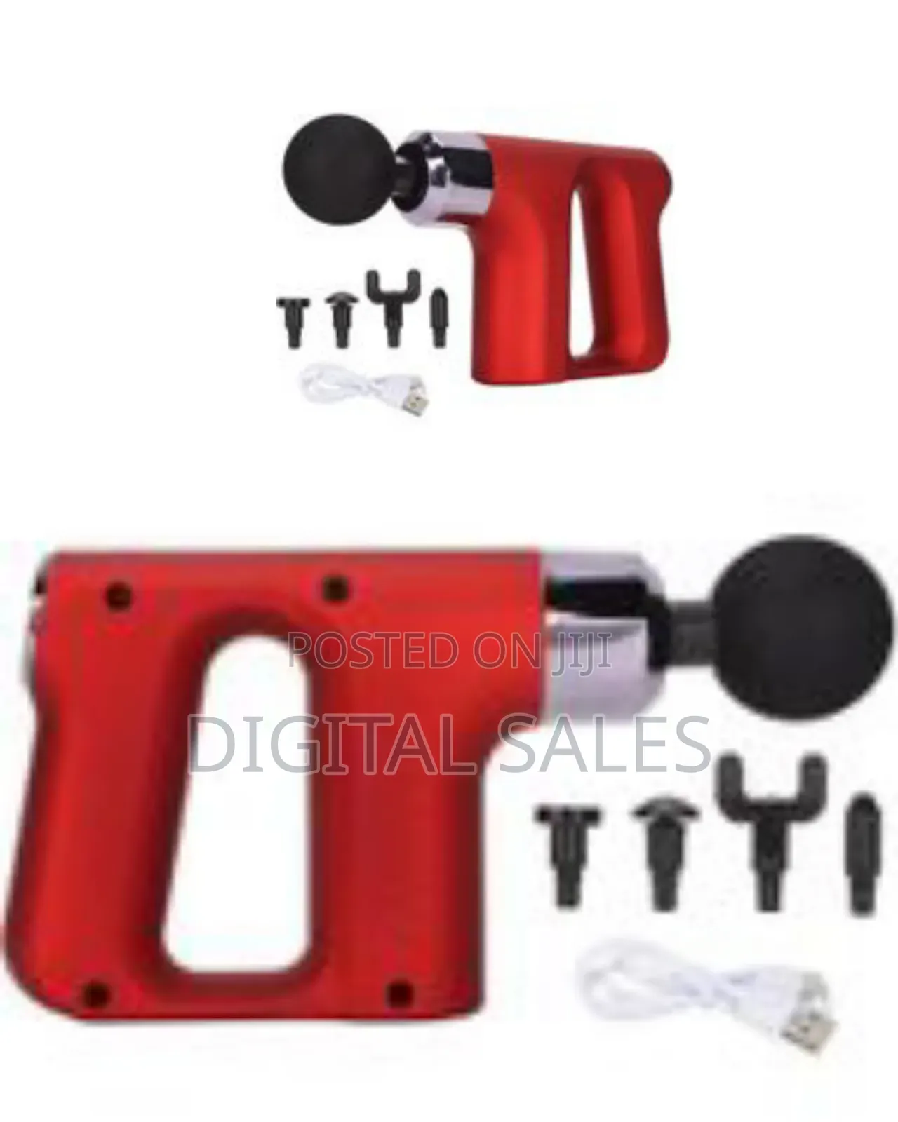 Portable Small Handheld Lcd Electric Massage Gun 32 Levels