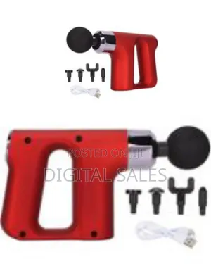 Portable Small Handheld Lcd Electric Massage Gun 32 Levels