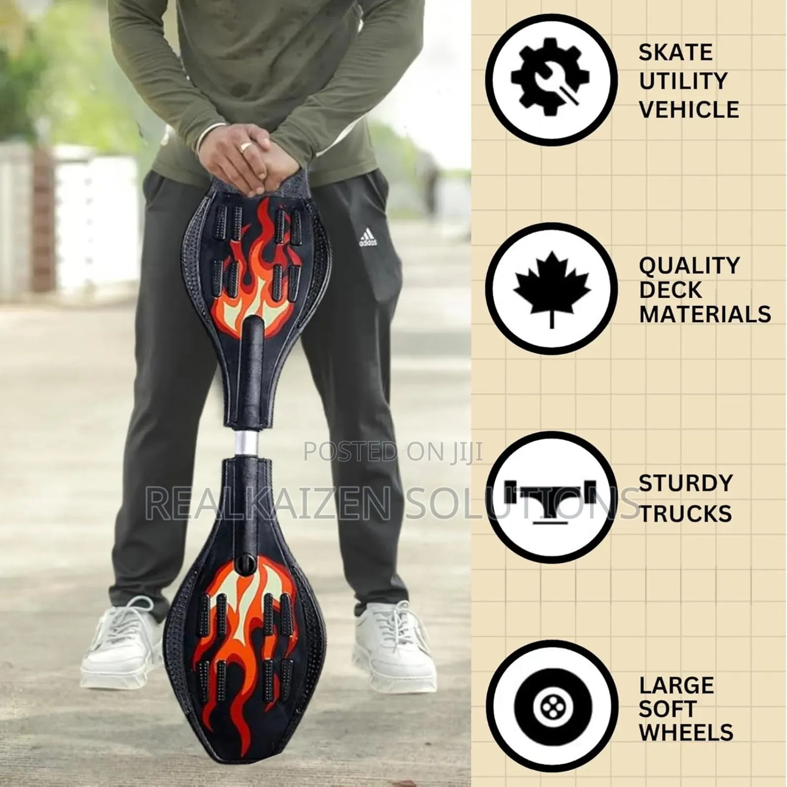 Aluminium Wave Board Skate Board With Carry Bag