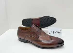 Original Brown Leather Brogue Freundkerr Oxford Formal/Gentle Shoes