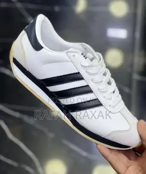 Original White/Black Adidas Country Og Casual Sneakers