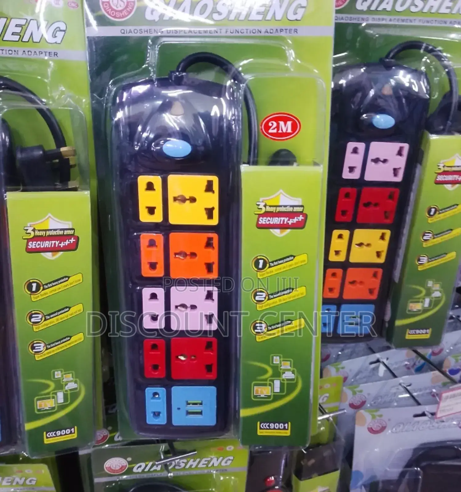 Extension Cable 5 Ways Multi Purpose