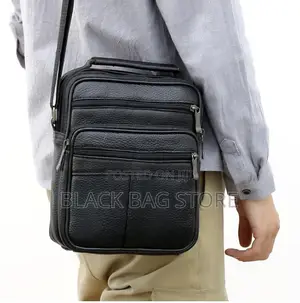 Men Leather Cross Bag