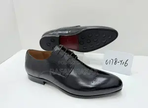 Men’S Black Leather Freundkerr Brogue Formal/Gentle Office Shoes
