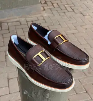 Men’S Louis Vuitton Casual Leather Loafers