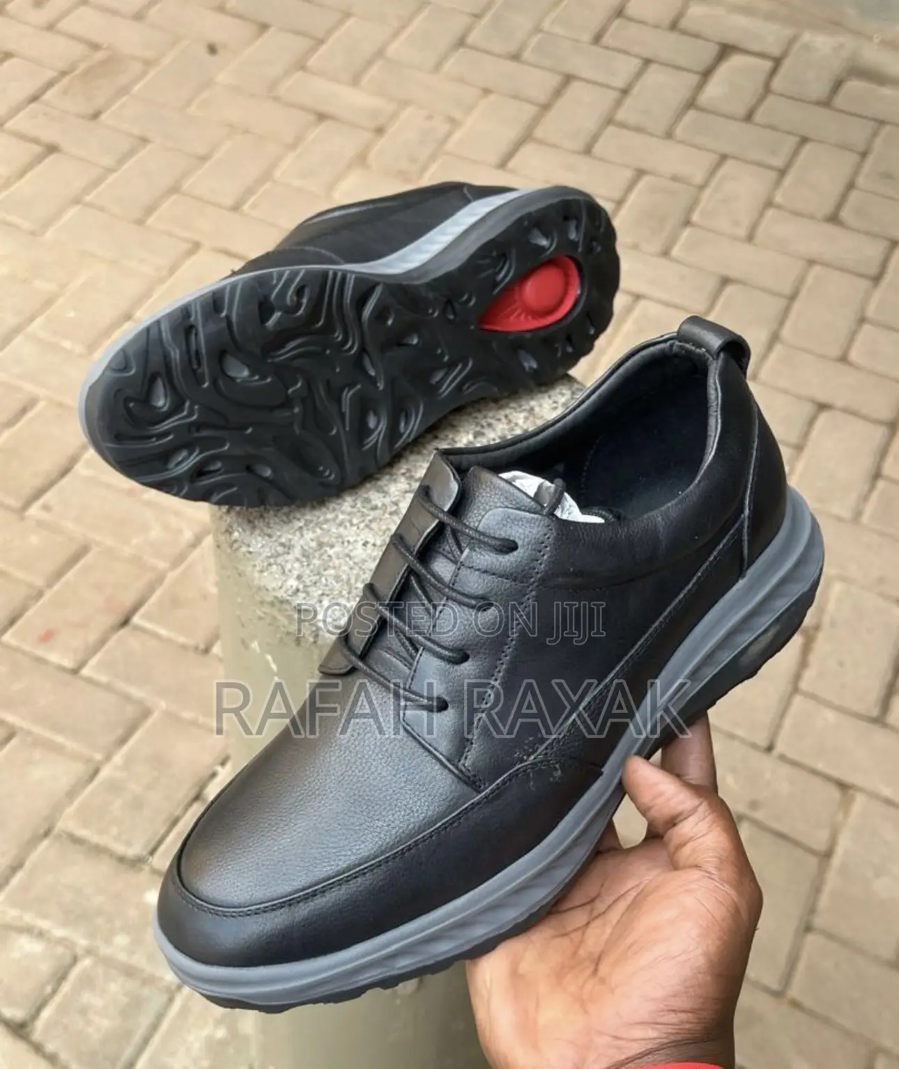 Original Ecco Smart Casual Leather Shoes