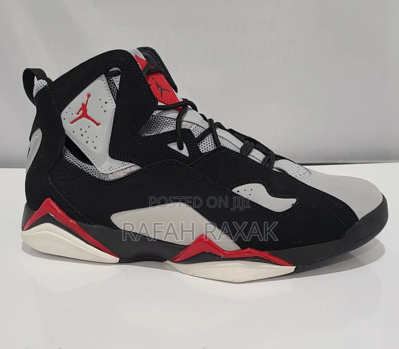 Nike Air Jordan “True Flight” Black/Red/Grey Sneakers