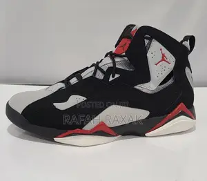 Nike Air Jordan “True Flight” Black/Red/Grey Sneakers