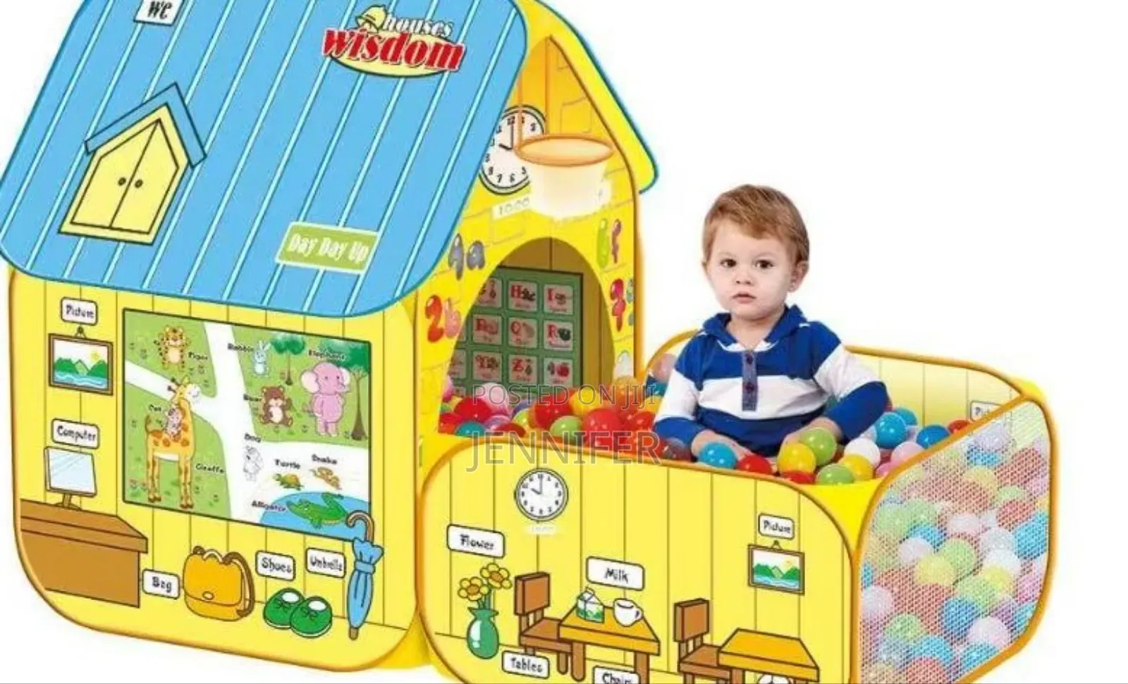 Kids Learning Pop Up Tent House
