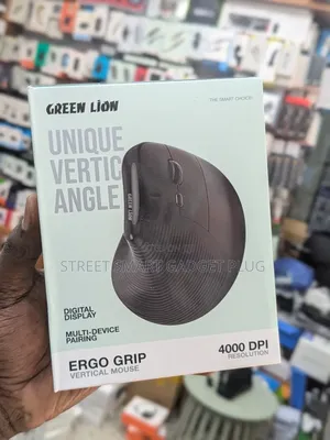 Greenlion Wireless Ergo Grip Vertical Mouse